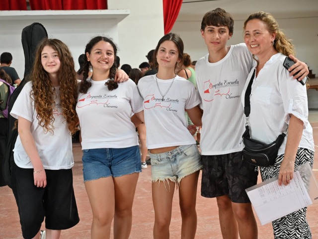 J�venes olavarrienses van al Festival Internacional de M�sica